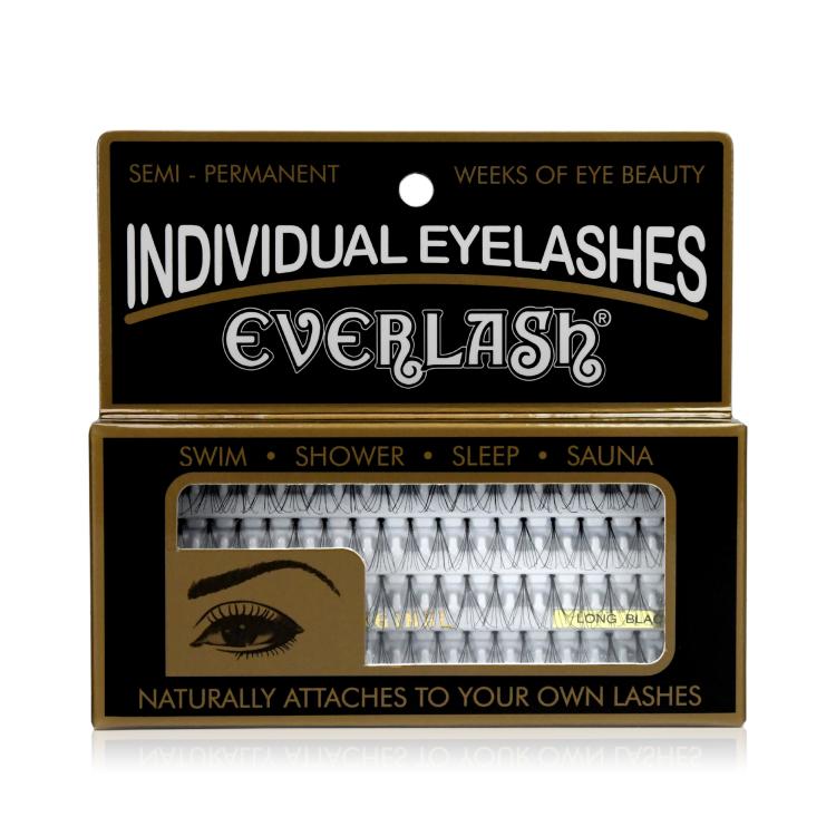 EVERLASH Dauerwimpern 80 stk. schwarz - long