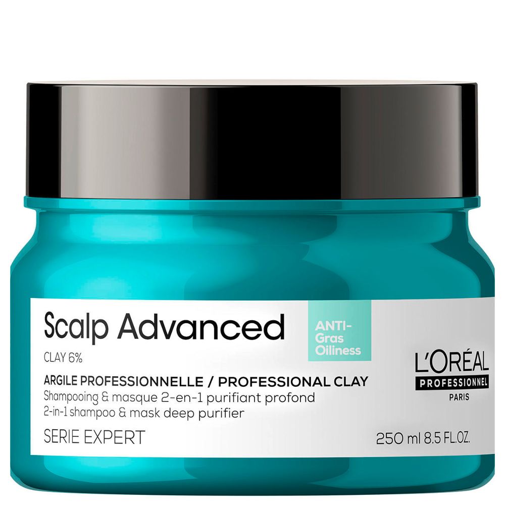 Serie Expert Scalp Advanced Anti-Oiliness 2in1 Deep Purifier Clay 250 ml
