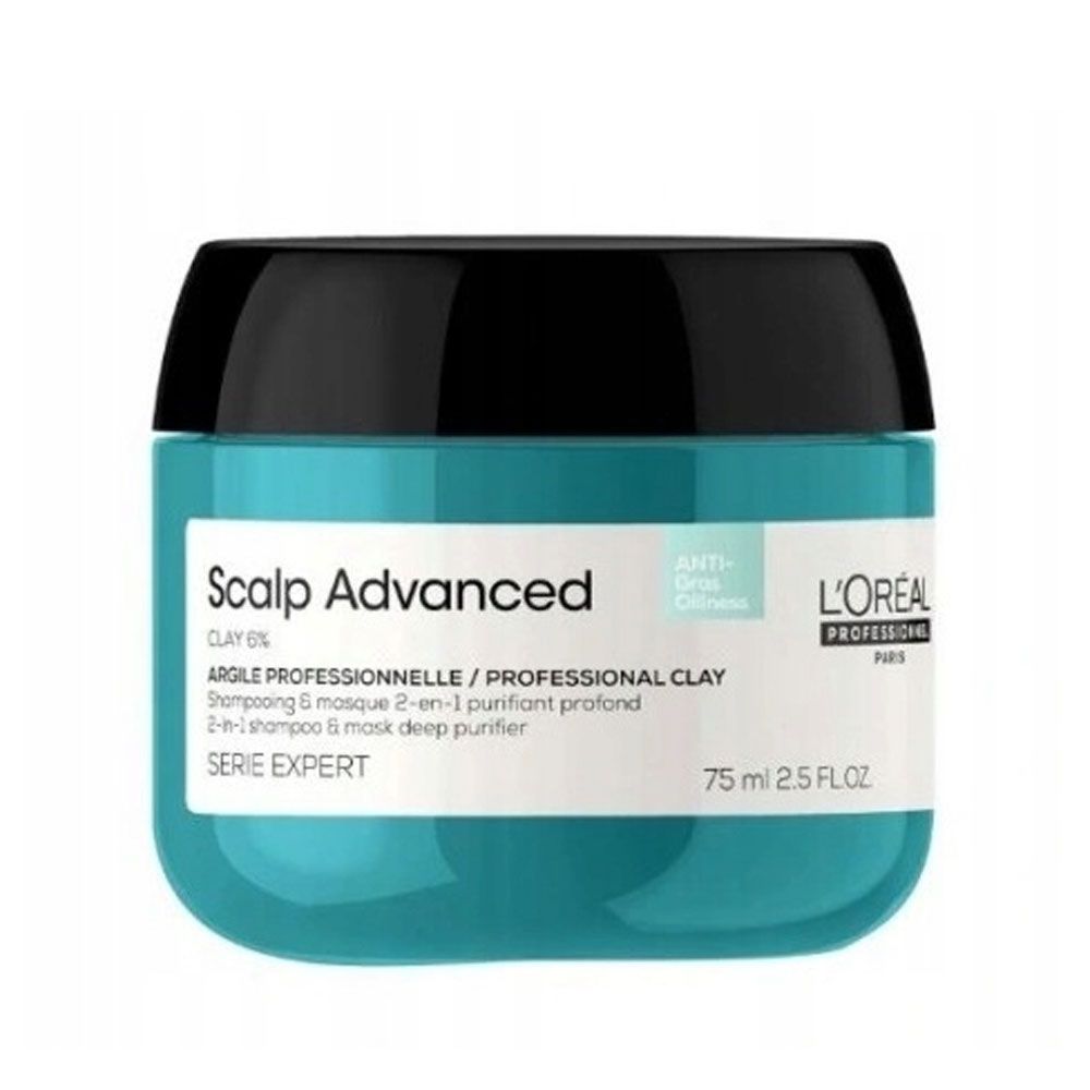 Serie Expert Scalp Advanced Anti-Oiliness 2in1 Deep Purifier Clay 75 ml